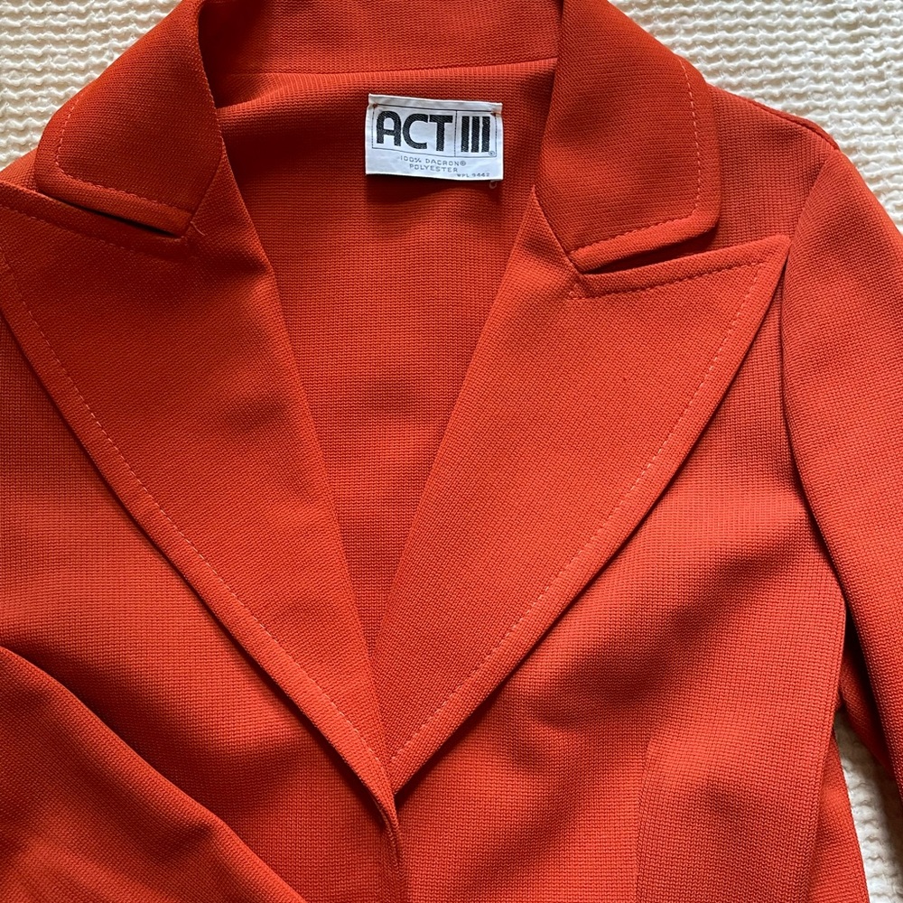 Vintage 1970s three piece suit